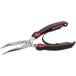 PINCE A BEC DEMI ROND COURT COUDE LG 200 MM FACOM