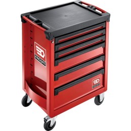 SERVANTE ROLL M3 6 TIROIRS ROUGE FACOM