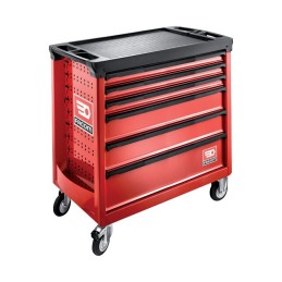 SERVANTE ROLL M4 6 TIROIRS ROUGE FACOM