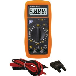 MULTIMETRE DIGITAL 8 FONCTIONS 17 CALIBRES