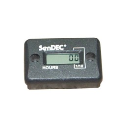 COMPTEUR D'HEURES DIGITAL 12V SENDEC 25X36,5MM