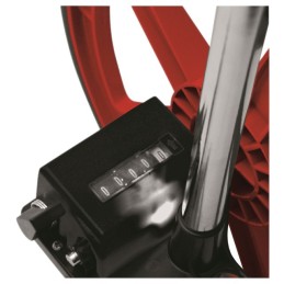 Odomètre roue d'arpentage mécanique pliable diamètre 230 mm 5 chiffres