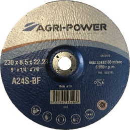 DISQUE A EBARBER 230X6,5X22,2 MOYEU DEPORTE AGRI-POWER