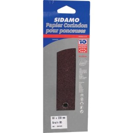 PAPIER CORINDON PERFORE 93X230 GR80 BLISTER DE 10