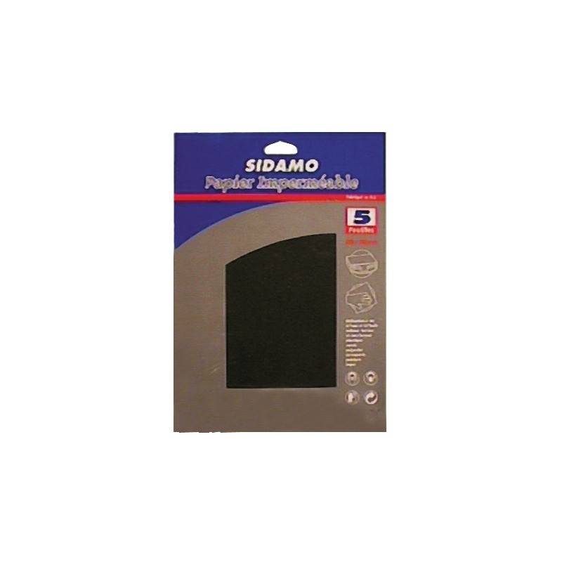 PAPIER IMPERMEABLE 230X280 GR600 BLISTER X5