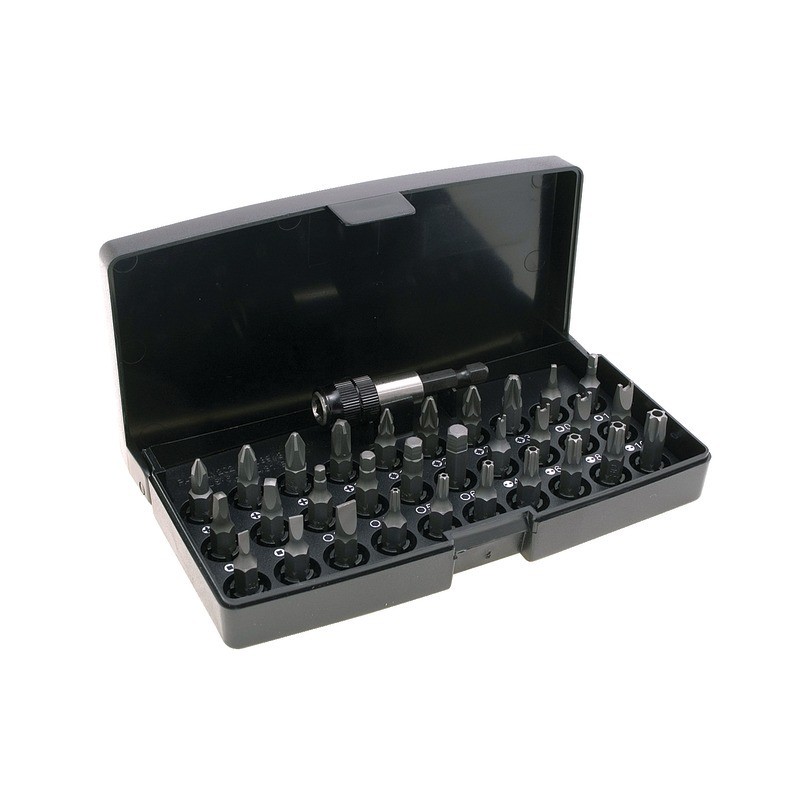 EMBOUTS DE VISSAGE ET PORTE EMBOUTS COFFRET DE 30 EMBOUTS RISS