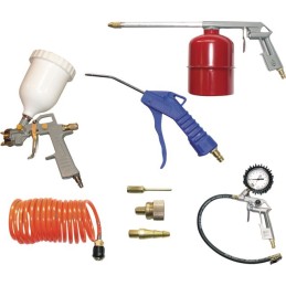 ACCESSOIRE PNEUMATIQUE HOMOLOGUE KIT DE  8 PIECES PRODIF