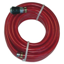 TUYAU AIR PVC 8X13 MM AVEC RACCORDS RAPIDES LG 10 M PRODIF