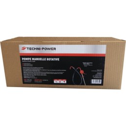 POMPE ROTATIVE MANUEL ET FLEXIBLE 1.8M POUR FÛT TECHNI-POWER