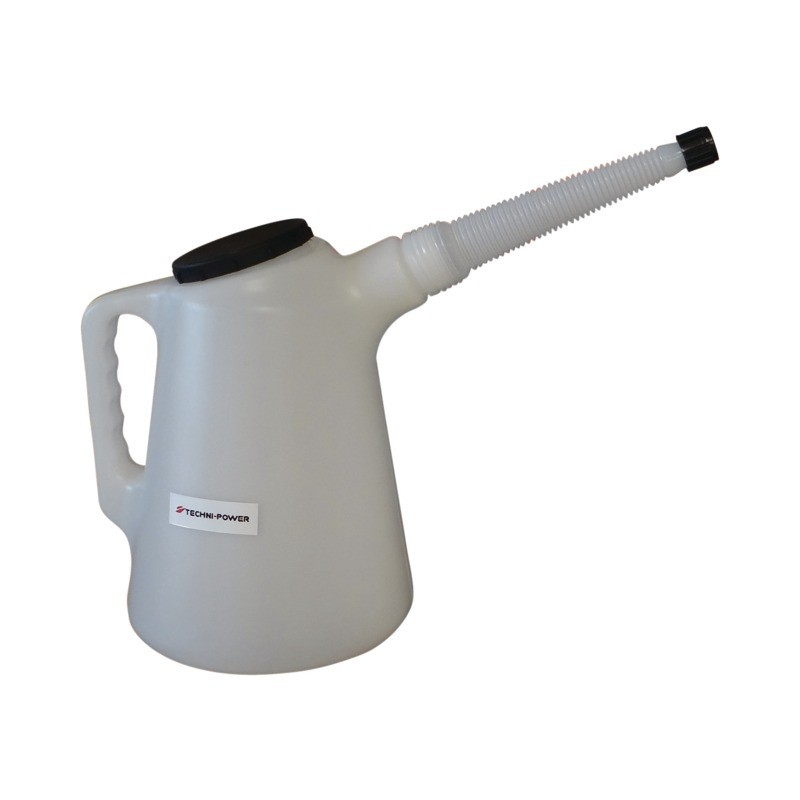 BROC PLASTIQUE GRADUÉ 2L AVEC FLEXIBLE TECHNI-POWER