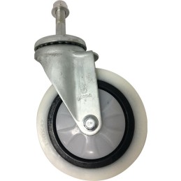 ROULETTE PIVOTANTE SANS FREIN POUR LEVE ROUE