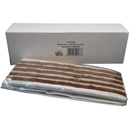 Mèches tresses tubeless de 180 mm Ø 5 mm longues sealfix (boite de 25)