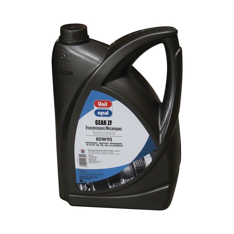 HUILE DE TRANSMISSION 80W90 BIDON DE 5L UNIL OPAL