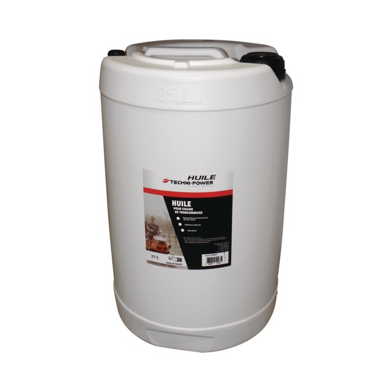 HUILE POUR CHAINE TRONCONNEUSE TECHNI-POWER 25L