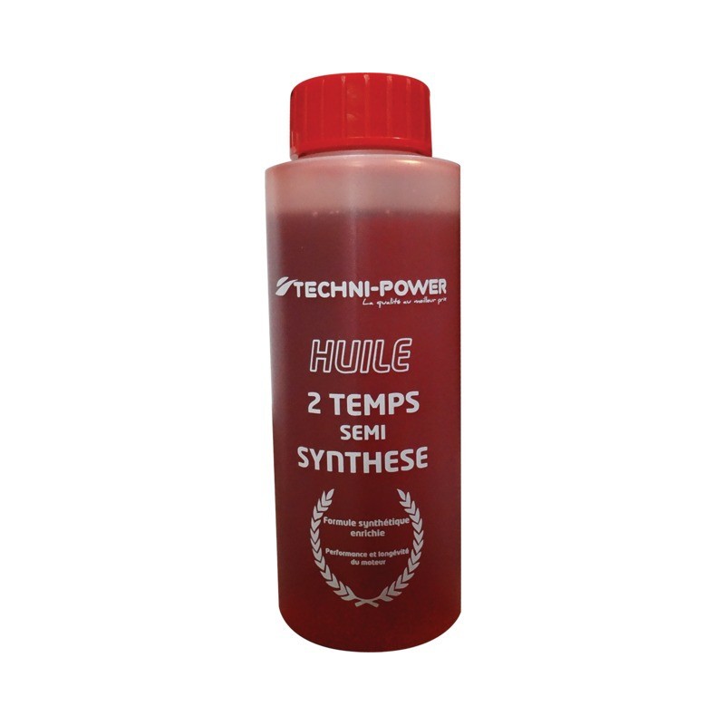 HUILE 2TEMPS SEMI-SYNTHESE TECHNI-POWER 125ML