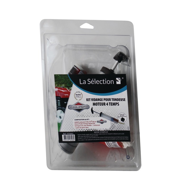 KIT VIDANGE MOTEUR 4 TEMPS BRIGGS & STRATTON
