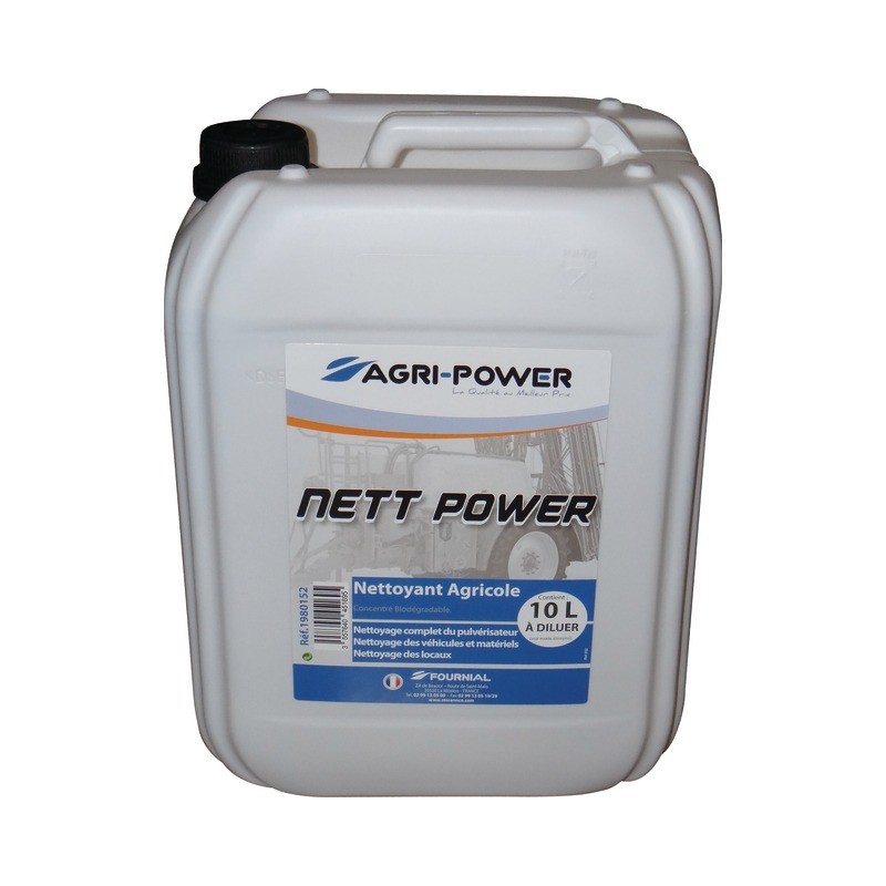 NETTOYANT AGRICOLE NETT POWER BIDON 10L