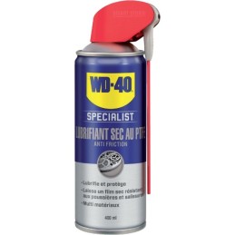 LUBRIFIANT SEC AU PTFE SPECIALIST SYSTEME PRO AEROSOL 400 ML WD40