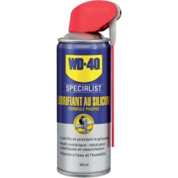 LUBRIFIANT AU SILICONE SPECIALIST SYSTEME PRO AEROSOL 400 ML WD40
