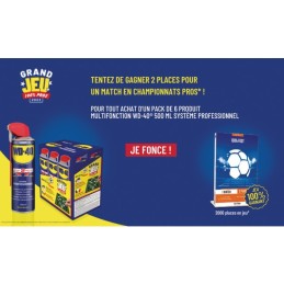 DEGRIPPANT MULTIFONCTION SYSTEME PRO PACK DE 6 AEROSOLS 500 ML WD 40