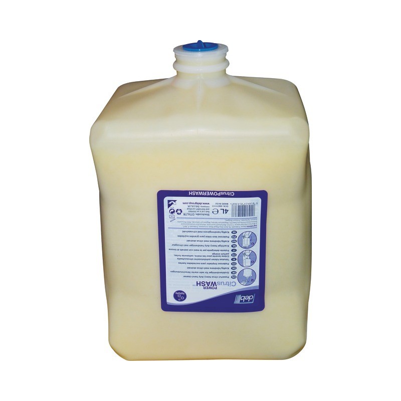 RECHARGE SAVON DE 4L CITRUSPOWER