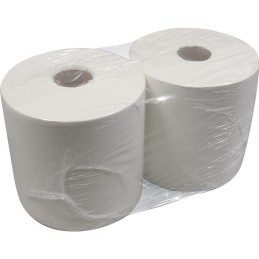 BOBINE OUATE BLANC ECO 1000FORMATS 230X35 x2