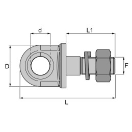 BOULON POUR STABILISATEUR M16X150