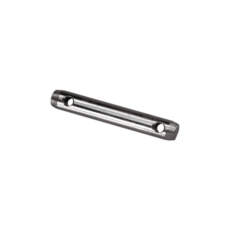 AXE D'ATTELAGE SIMPLE 2 TROUS DE GOUPILLES 19X140