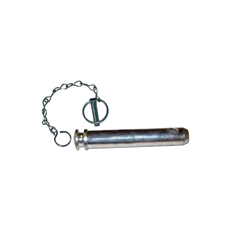 AXE D'ATTELAGE SIMPLE 22X200 AVEC CHAINE