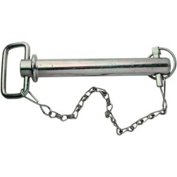 BROCHE D'ATTELAGE A POIGNEE 22X165 AVEC CHAINE