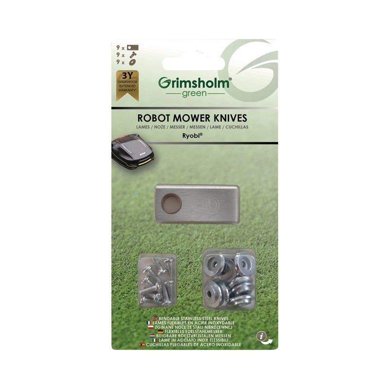 Lames pour ryobi roboyagi le blister de 9