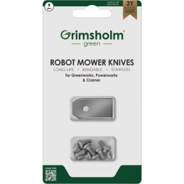 LAME POUR ROBOT DE TONTE GREENWORKS / CRAMER BLISTER DE 9