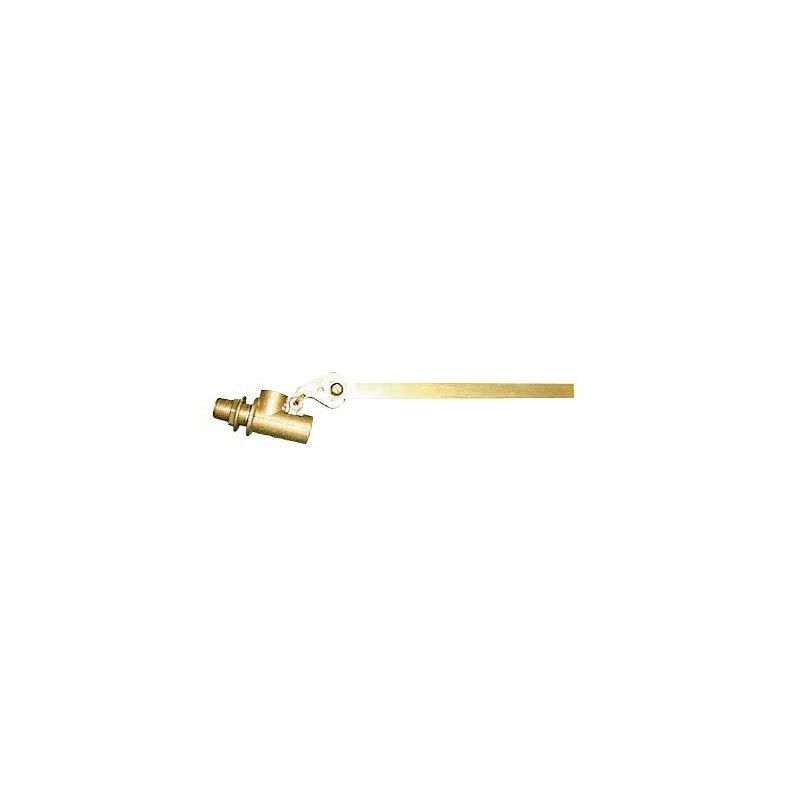 ROBINET BRONZE 1/2"AVEC FLOTTEUR PLASTIQUE