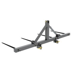 PIC'2 BAL N°4 REPLIABLE Ø42 CLAV 4 DENTS 1100 0 GRIS