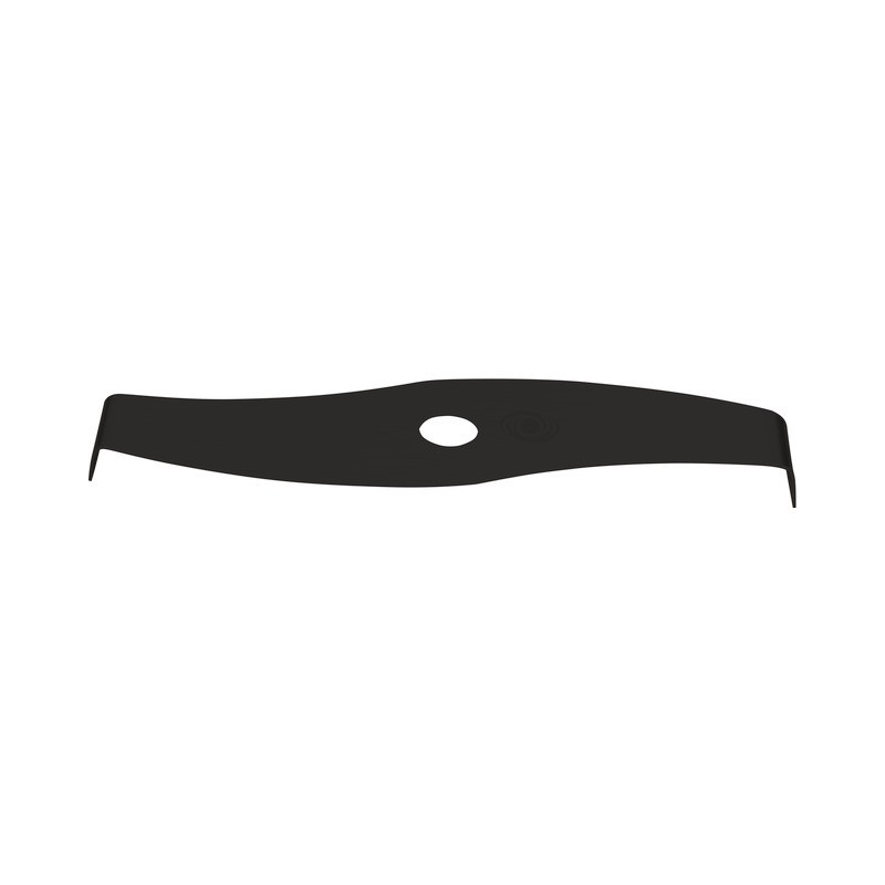 LAME DEBROUSSAILLEUSE RONCE 2 DENTS COURBEE 280MM AL 20MM