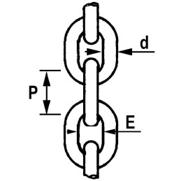 CHAINE 12X36X15.6 CL 80 MARINE