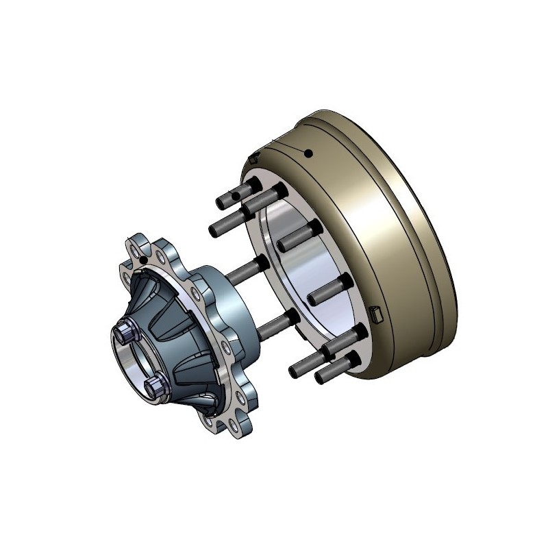 S/ENS MOYEU 13X160 FF 10TRS  406X120 AXE M22X 1,5 LG99