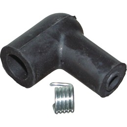 CONNECTEUR BOUGIE AVEC INSERT POUR FIL Ø7MM