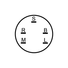 CONTACTEUR 5 FICHES POUR ROPER (73232)