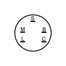 CONTACTEUR A CLE 5 FICHES POUR STIGA