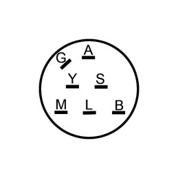 CONTACTEUR 7 FICHES POUR AYP (532140301)