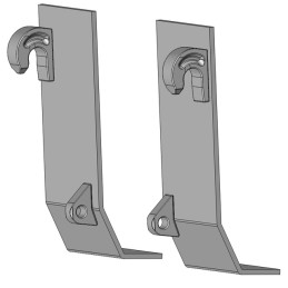 KIT ADAPTATION BRUTE A SOUDER EURO PLAQUE DRO IT ET GAUCHE