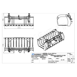 FOURCHE A GRAPPIN AP-FG AV DTSLG2100 M EURO S SST