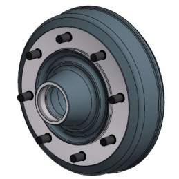 S/ENS MOYEU 100X125 MF350X060 8 AXES M18X1,5 LG 54