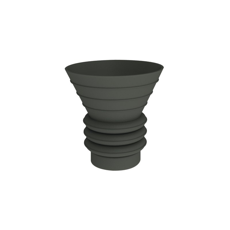 ENTONNOIR EN CAOUTCHOUC POUR TUBE Ø160 -154/3 300 HT 325