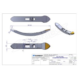 SOC DE CHISEL 310X40X18 EA40-60 Ø12 CARB