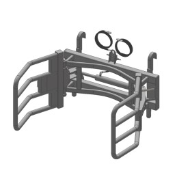 PINCE BALLE HYDRAU JCB Q-FIT RENF AV LIMITEUR E+LIMITEUR