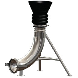 CONE DE REMPLISSAGE CAOUTCHOUC Ø 150 GALVA