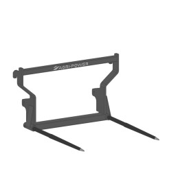 PIC'BAL EURO AVEC 2 DENTS 1100X36 PERCE GRIS