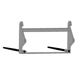 PIC'BAL FAUCHEUX BLANC AVEC 2 DENTS 36X1100 P PERCE